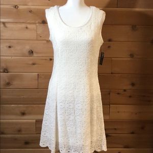 Ivory RN Studio Lace Dress Size 10 NWT